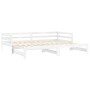 Removable sofa bed solid white pine wood 2x(90x200) cm by vidaXL, Beds and slatted bases - Ref: Foro24-806951, Price: 210,99 ...