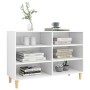 White engineered wood sideboard 103.5x35x70 cm by vidaXL, Sideboards - Ref: Foro24-806031, Price: 86,47 €, Discount: %