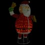 Decorative Christmas Santa Claus with LEDs luxurious fabric 180 cm by vidaXL, Christmas lights - Ref: Foro24-329763, Price: 1...