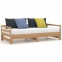 Sofá cama extraíble madera de pino marrón miel 2x(90x200) cm de vidaXL, Camas y somieres - Ref: Foro24-806953, Precio: 148,99...