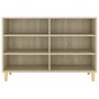 Aparador de madera contrachapada roble Sonoma 103,5x35x70 cm de vidaXL, Aparadores - Ref: Foro24-806034, Precio: 68,57 €, Des...