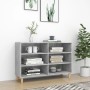 Concrete gray plywood sideboard 103.5x35x70 cm by vidaXL, Sideboards - Ref: Foro24-806035, Price: 61,01 €, Discount: %