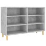 Aparador de madera contrachapada gris hormigón 103,5x35x70 cm de vidaXL, Aparadores - Ref: Foro24-806035, Precio: 64,05 €, De...