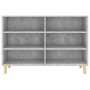 Aparador de madera contrachapada gris hormigón 103,5x35x70 cm de vidaXL, Aparadores - Ref: Foro24-806035, Precio: 64,05 €, De...