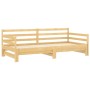 Sofá cama extraíble madera maciza de pino 2x(90x200) cm de vidaXL, Camas y somieres - Ref: Foro24-806955, Precio: 185,67 €, D...