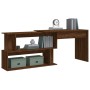 Oak plywood corner desk 200x50x76cm by vidaXL, Desks - Ref: Foro24-815425, Price: 98,93 €, Discount: %