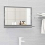 Sonoma gray plywood bathroom mirror 60x10.5x37 cm by vidaXL, bathroom vanities - Ref: Foro24-815637, Price: 29,68 €, Discount: %