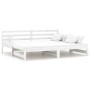 Removable sofa bed solid white pine wood 2x(90x200) cm by vidaXL, Beds and slatted bases - Ref: Foro24-806956, Price: 217,44 ...