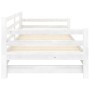 Removable sofa bed solid white pine wood 2x(90x200) cm by vidaXL, Beds and slatted bases - Ref: Foro24-806956, Price: 217,44 ...