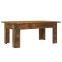 Mesa de centro madera contrachapada roble ahumado 100x60x42 cm de vidaXL, Mesas de centro - Ref: Foro24-815426, Precio: 55,58...