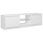 Mueble para TV con luces LED blanco 120x30x35,5 cm de vidaXL, Muebles TV - Ref: Foro24-804283, Precio: 75,70 €, Descuento: %