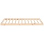 Solid pine wood bed frame 100x200 cm by vidaXL, Beds and slatted bases - Ref: Foro24-823454, Price: 62,22 €, Discount: %