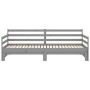 Removable sofa bed solid gray pine wood 2x(90x200) cm by vidaXL, Beds and slatted bases - Ref: Foro24-806957, Price: 181,60 €...