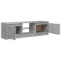 TV cabinet with LED lights concrete gray 120x30x35.5 cm by vidaXL, TV Furniture - Ref: Foro24-804287, Price: 70,79 €, Discoun...