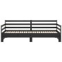 Removable sofa bed solid black pine wood 2x(90x200) cm by vidaXL, Beds and slatted bases - Ref: Foro24-806959, Price: 271,08 ...