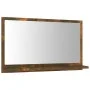 Bathroom mirror in smoked oak plywood, 60x10.5x37 cm by vidaXL, bathroom vanities - Ref: Foro24-815636, Price: 34,63 €, Disco...