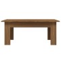 Mesa de centro madera contrachapada marrón roble 100x60x42 cm de vidaXL, Mesas de centro - Ref: Foro24-815428, Precio: 54,81 ...