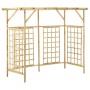 Garden pergola for 3 trash cans impregnated pine wood by vidaXL, Pergolas, arches and garden trellises - Ref: Foro24-316064, ...