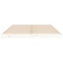 Estructura de cama madera maciza de pino blanco 120x190 cm de vidaXL, Camas y somieres - Ref: Foro24-823475, Precio: 74,43 €,...