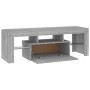 TV cabinet with LED lights Sonoma gray 120x35x40 cm by vidaXL, TV Furniture - Ref: Foro24-815667, Price: 80,79 €, Discount: %