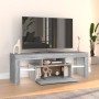 Mueble de TV con luces LED gris Sonoma 120x35x40 cm de vidaXL, Muebles TV - Ref: Foro24-815667, Precio: 80,79 €, Descuento: %