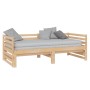 Removable sofa bed solid pine wood 2x(90x200) cm by vidaXL, Beds and slatted bases - Ref: Foro24-806965, Price: 138,85 €, Dis...