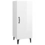 Glossy white plywood sideboard 34.5x34x90 cm by vidaXL, Sideboards - Ref: Foro24-812336, Price: 48,94 €, Discount: %