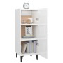 Glossy white plywood sideboard 34.5x34x90 cm by vidaXL, Sideboards - Ref: Foro24-812336, Price: 48,94 €, Discount: %