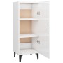 Glossy white plywood sideboard 34.5x34x90 cm by vidaXL, Sideboards - Ref: Foro24-812336, Price: 48,94 €, Discount: %