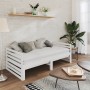 Removable sofa bed solid white pine wood 2x(90x200) cm by vidaXL, Beds and slatted bases - Ref: Foro24-806966, Price: 165,25 ...