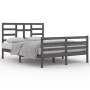 Estructura de cama de madera maciza blanca 140x200 cm de vidaXL, Camas y somieres - Ref: Foro24-3105862, Precio: 159,77 €, De...