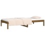 Sofá cama madera maciza de pino marrón miel 90x200 cm de vidaXL, Camas y somieres - Ref: Foro24-820415, Precio: 87,91 €, Desc...