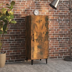 Smoked oak plywood sideboard 34.5x34x90 cm by vidaXL, Sideboards - Ref: Foro24-817405, Price: 56,04 €, Discount: %