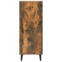 Aparador madera contrachapada roble ahumado 34,5x34x90 cm de vidaXL, Aparadores - Ref: Foro24-817405, Precio: 55,93 €, Descue...