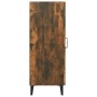 Aparador madera contrachapada roble ahumado 34,5x34x90 cm de vidaXL, Aparadores - Ref: Foro24-817405, Precio: 55,93 €, Descue...