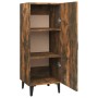 Aparador madera contrachapada roble ahumado 34,5x34x90 cm de vidaXL, Aparadores - Ref: Foro24-817405, Precio: 55,93 €, Descue...