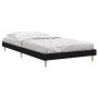 Estructura de cama madera de ingeniería negra 90x200 cm de vidaXL, Camas y somieres - Ref: Foro24-832062, Precio: 85,76 €, De...