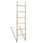 Escalera para toallas con 6 peldaños de bambú de vidaXL, Toalleros - Ref: Foro24-41496, Precio: 62,06 €, Descuento: %