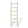 Escalera para toallas con 6 peldaños de bambú de vidaXL, Toalleros - Ref: Foro24-41496, Precio: 62,06 €, Descuento: %