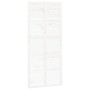 Puerta de granero madera maciza pino blanca 90x1,8x214 cm de vidaXL, Puertas - Ref: Foro24-824634, Precio: 125,25 €, Descuent...