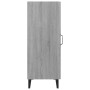 Aparador de madera contrachapada gris Sonoma 34,5x34x90 cm de vidaXL, Aparadores - Ref: Foro24-817406, Precio: 43,86 €, Descu...