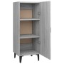 Aparador de madera contrachapada gris Sonoma 34,5x34x90 cm de vidaXL, Aparadores - Ref: Foro24-817406, Precio: 43,86 €, Descu...