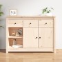 Solid pine wood sideboard 100x35x74 cm by vidaXL, Sideboards - Ref: Foro24-814554, Price: 134,92 €, Discount: %