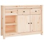 Solid pine wood sideboard 100x35x74 cm by vidaXL, Sideboards - Ref: Foro24-814554, Price: 134,92 €, Discount: %