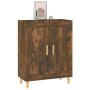 Smoked oak plywood sideboard 69.5x34x90 cm by vidaXL, Sideboards - Ref: Foro24-817339, Price: 67,12 €, Discount: %