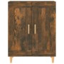 Smoked oak plywood sideboard 69.5x34x90 cm by vidaXL, Sideboards - Ref: Foro24-817339, Price: 67,12 €, Discount: %