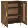 Smoked oak plywood sideboard 69.5x34x90 cm by vidaXL, Sideboards - Ref: Foro24-817339, Price: 67,12 €, Discount: %