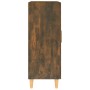 Smoked oak plywood sideboard 69.5x34x90 cm by vidaXL, Sideboards - Ref: Foro24-817339, Price: 67,12 €, Discount: %