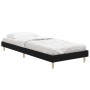 Estructura de cama madera de ingeniería negra 75x190 cm de vidaXL, Camas y somieres - Ref: Foro24-832102, Precio: 75,90 €, De...