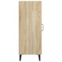 Sonoma oak plywood sideboard 34.5x34x90 cm by vidaXL, Sideboards - Ref: Foro24-812333, Price: 57,78 €, Discount: %